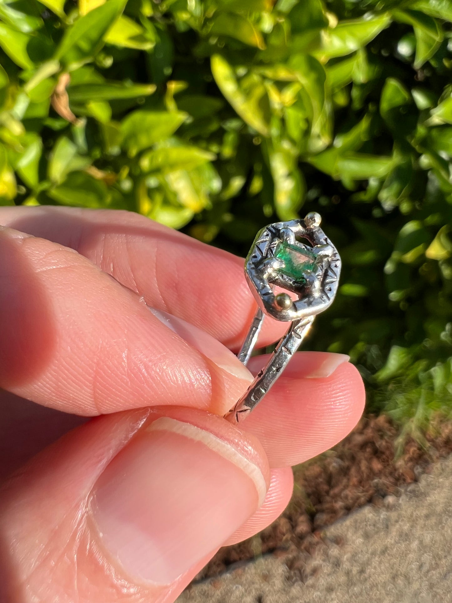 Emerald Eye Ring