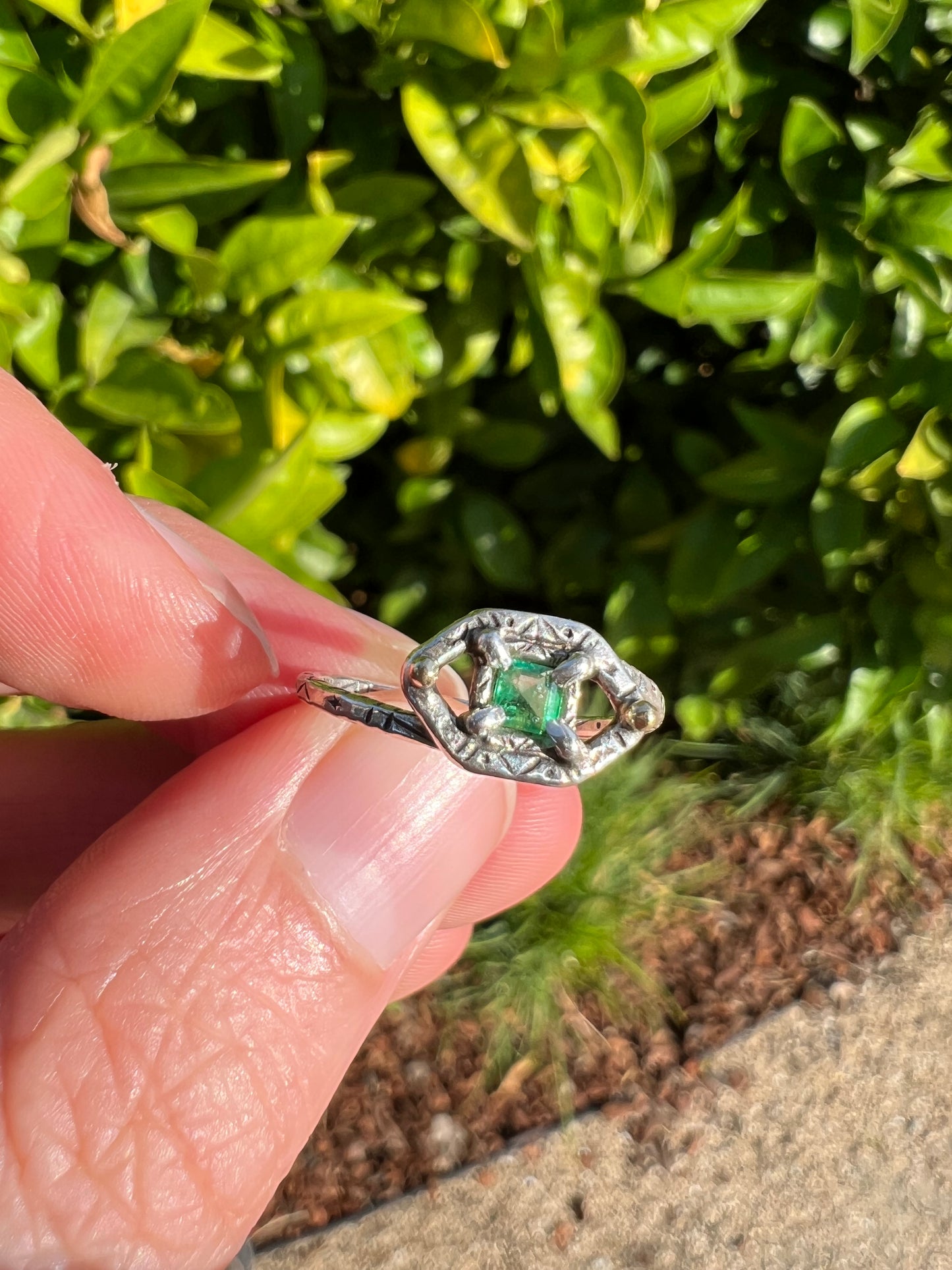 Emerald Eye Ring
