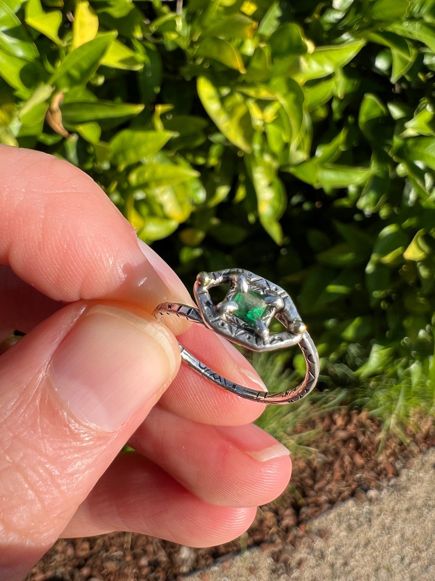 Emerald Eye Ring