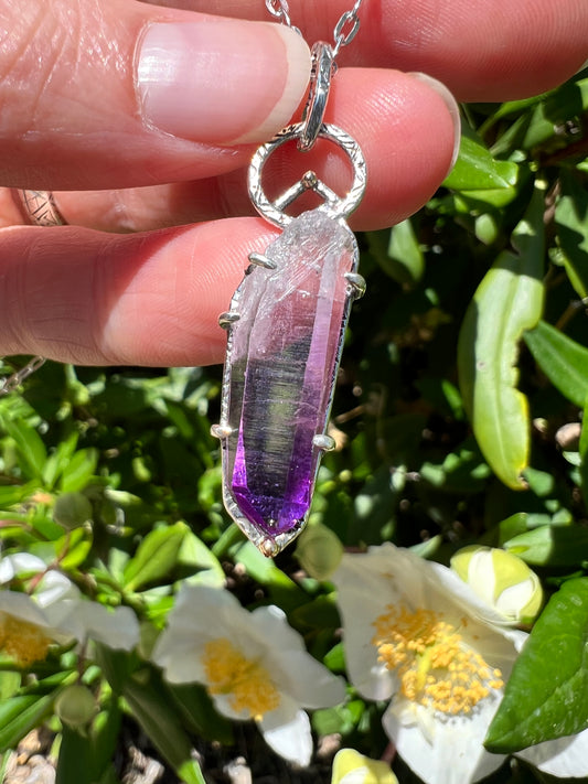 Amethyst Crystal Pendant
